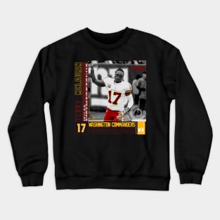 Terry Mclaurin Paper Poster Crewneck Sweatshirt